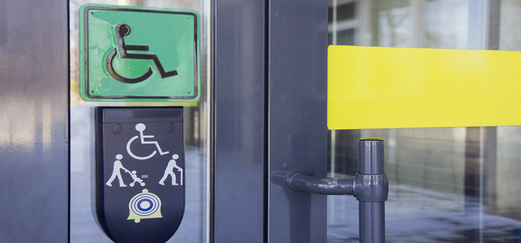 automatic handicap door opener in Las Flores