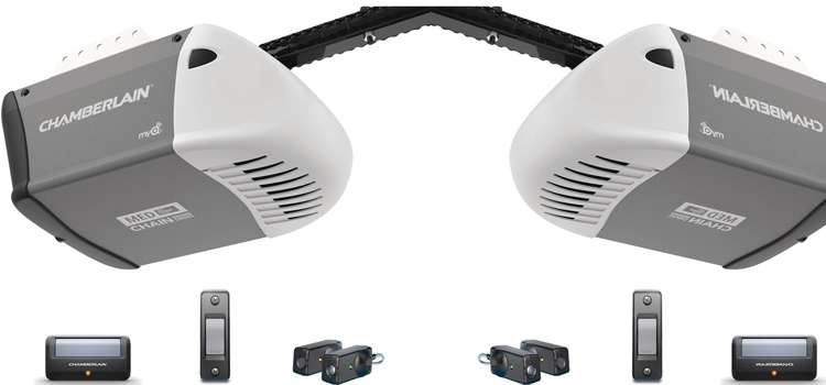 chamberlain garage door openers in Las Flores